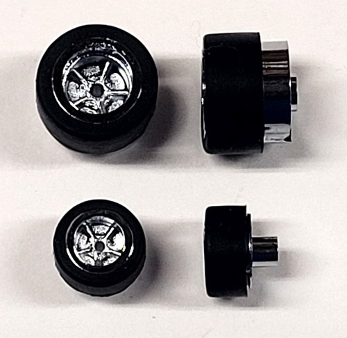 Jag hobbies set ruote cromate - set,