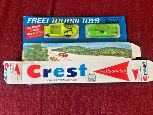 Vintage promo 1967 crest - vintage,