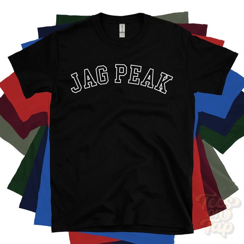 Shirt jag peak stile retrò - t-shirt,