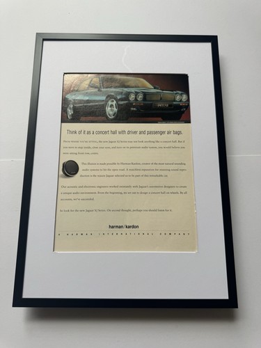 Framed jaguar sport xj6 xjr - jaguar,